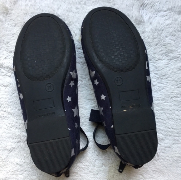 Cat & Jack like new dark blue Silver Stars slip on - Picture 6 of 11